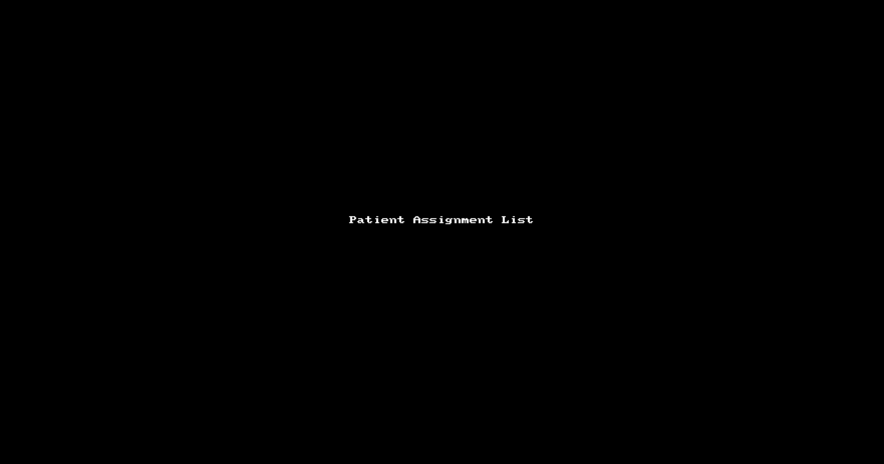 patient-list-app AssignmentListView demo